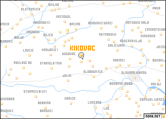 map of Kikovac