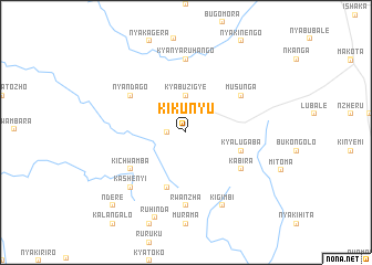 map of Kikunyu