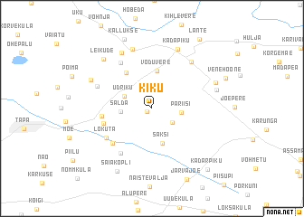 map of Kiku