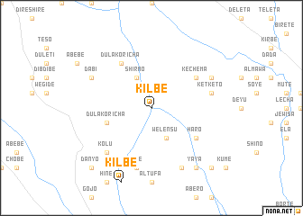 map of Kilbē