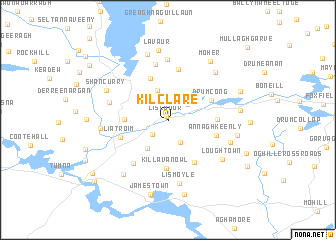 map of Kilclare