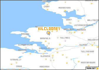 map of Kilclooney