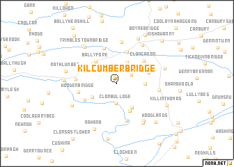 map of Kilcumber Bridge