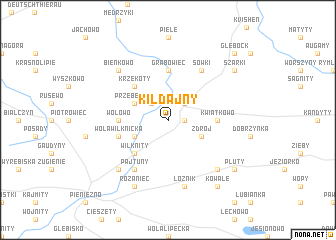 map of Kildajny