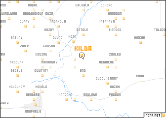 map of Kilda