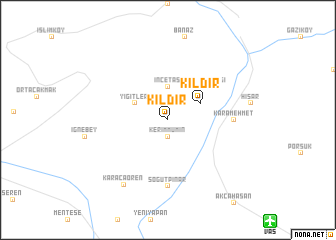 map of Kıldır