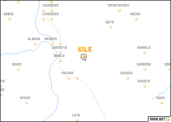 map of Kʼīlē