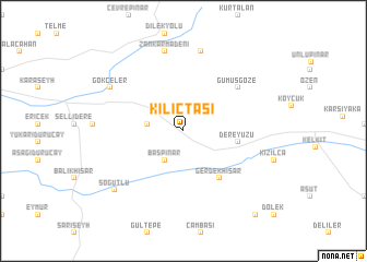 map of Kılıçtaşı