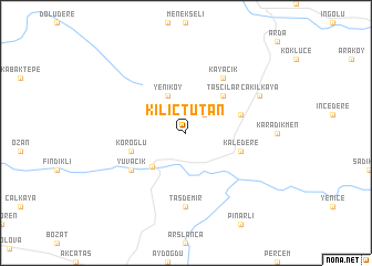 map of Kılıçtutan