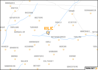 map of Kılıç