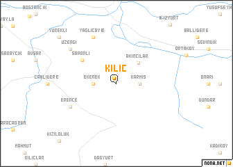 map of Kılıç