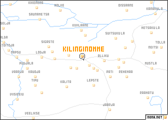 map of Kilingi-Nõmme