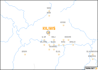 map of Kiliwis