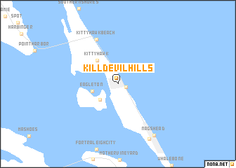 map of Kill Devil Hills
