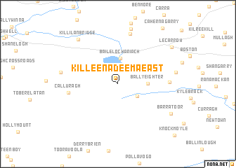 map of Killeenadeema East