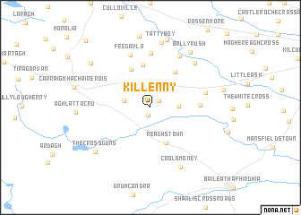map of Killenny