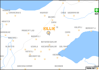 map of Killik