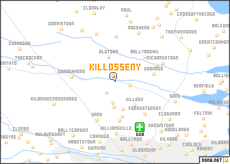 map of Killosseny