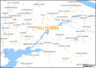 map of Killycross