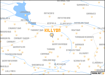 map of Killyon