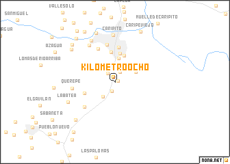 map of Kilómetro Ocho