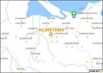 map of Kilómetro 13