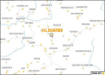 map of Kilouanba