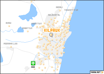 map of Kilpauk