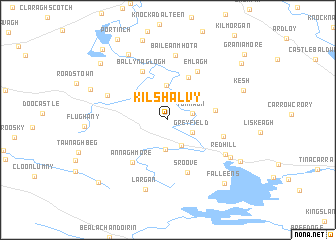 map of Kilshalvy