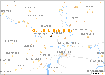 map of Kiltown Cross Roads