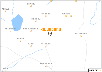 map of Kilunguru