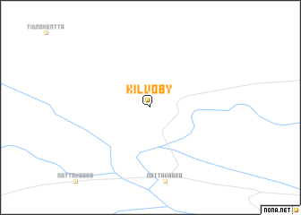 map of Kilvoby