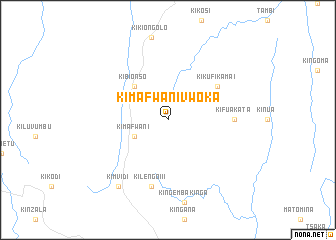 map of Kimafwani-Vwoka