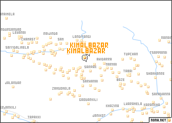map of Kimal Bāzār