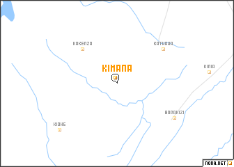 map of Kimana