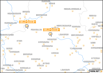 map of Kimanika