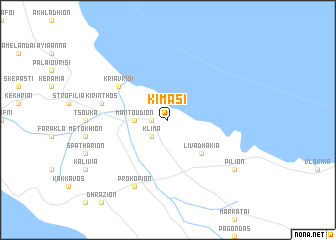 map of Kimási