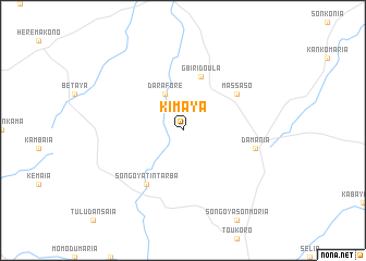 map of Kimaya