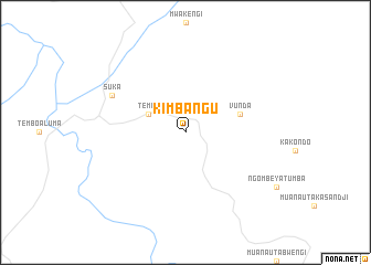 map of Kimbangu