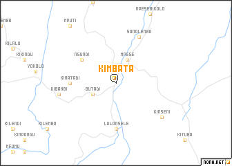 map of Kimbata
