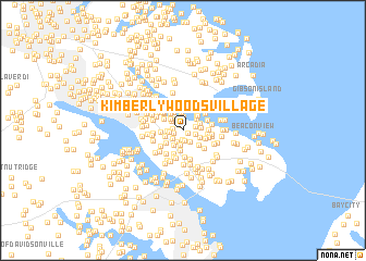 map of Kimberly Woods Village