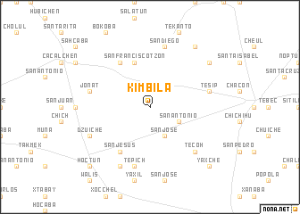 map of Kimbila