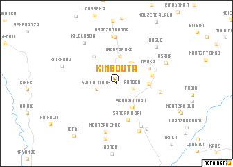 map of Kimbouta