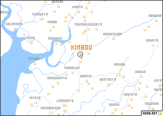 map of Kimbou
