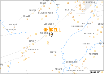 map of Kimbrell