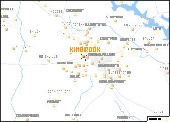 map of Kimbrook