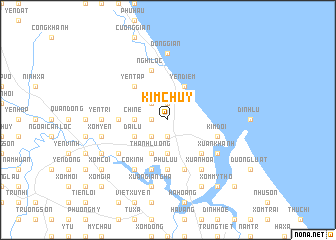 map of Kim Chùy