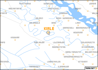 map of Kimle