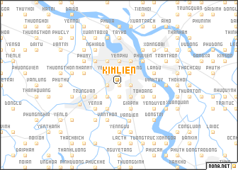 map of Kim Liên