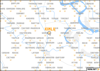 map of Kim Lũ